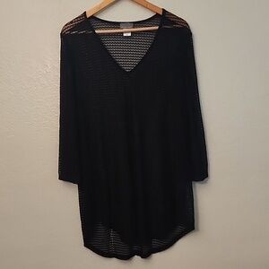 Jordan Taylor Black Swim Coverup